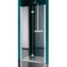 BOX ALTER PARETE  SOFFIETTO CROMO 97,8/99,8 CRISTALLO TRASPARENTE  SAMO B9535ULUTR