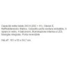 FRIGO SANGIORGIO DOPPIA PORTA LIBERA INSTALLAZIONE SD28SWH