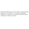 Frigorifero doppia porta, Classe di efficienza energetica F, Capacità netta totale: 218 lt (178 lt frigo + 40 lt HOT POINT