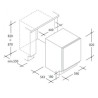 FRIGO INCASSO SOTTOTOP CANDY CRU164E