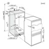 FRIGORIFERO INCASSO MIELE NO FROST DOPPIA PORTA KFN 37232 ID CLASSE A++  DIMENSIONI 172 X LAR. 56 X PR. 55  CM