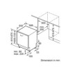 LAVASTOVIGLIE SMV46KX55E BOSCH 60CM CL. E Livello sonoro 44db - Polinox - Cestelli VarioFlex e 3° cestello - 6 programmi - 3 fun
