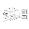 PIANO COTTURA INDESIT 60 CM 4 FUOCHI THP642IX/I