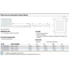 PIATTO DOCCIA 70X90 H 7 BASTIA BIANCO GEBERIT