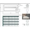 PIATTO DOCCIA 72X90  H 5,5 ITO ALTHEA