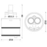 CARTUCCIA 115  ZAZZERI MM38 X 66H