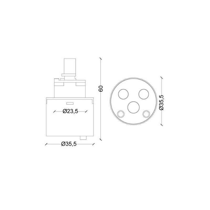 CARTUCCIA 116  ZAZZERI MM35,5X H60