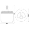 CARTUCCIA 13 RAF ''TAMIGI'' TV X 162 MM49 X 66H