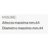 CARTUCCIA 132 ROCA MM 44 X H 64
