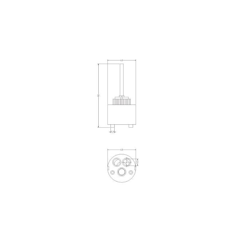 CARTUCCIA 157 NOBILI OZ MM 40 X H 90