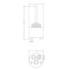 CARTUCCIA 157 NOBILI OZ MM 40 X H 90