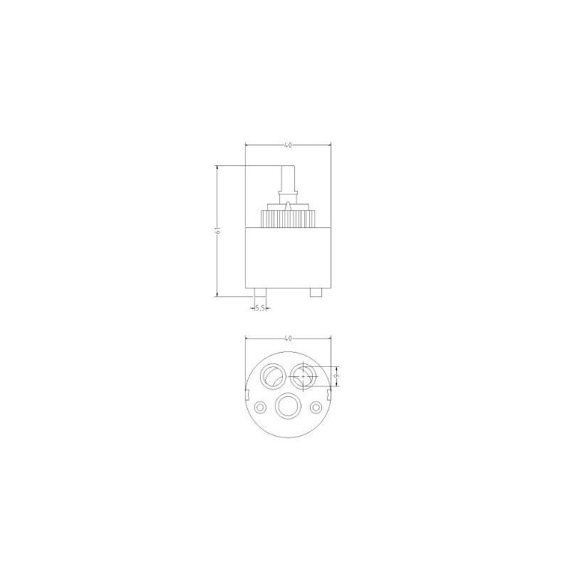 CARTUCCIA 160 NOBILI JOYSTICK MM 40 X H61