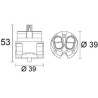 CARTUCCIA 166  IDEAL STANDARD SERIE ALFIERE   39 X 53H