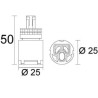 CARTUCCIA 170  IDEAL STANDARD SERIE IQ   25 X 50 H