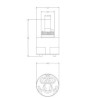 CARTUCCIA 20 AMFAG 40/1002 MM 40X65H