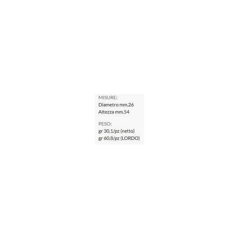 CARTUCCIA 220 PAINI MM26X54H