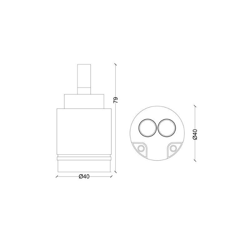 CARTUCCIA 31 STSR HYDROCLOSED ST113 MM 40 X 79 H