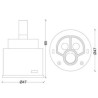CARTUCCIA 41 HYDROCLOSED ST 136 MM 47 X 65 H