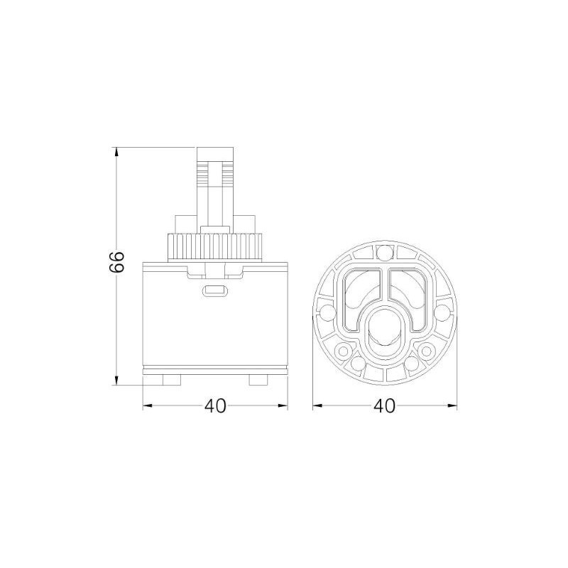 CARTUCCIA 67 PAINI MESSICO MONOFORO MM 40 X 66 H