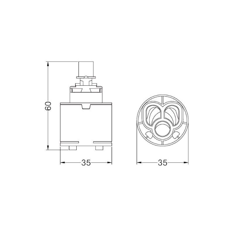 CARTUCCIA 69 HYDROPLAST G 35 MM35 X 60 H