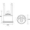 CARTUCCIA CERAMICA N.49 GROHE MM 46 A DISCHI CERAMICI