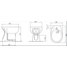 BIDET DISABILE SANITOSCO GOLIA