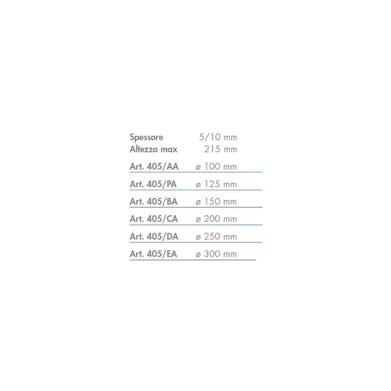 CANOTTO IN ALLUMINIO ALP 150 PER PLENUM
