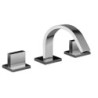 BATTERIA BIDET LEVEL CROMO 3 FORI CON BOCCA FISSA LEP119CR PAFFONI