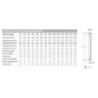 RADIATORE ARDESIA DA 6  EL. COLONNE 3 H.856 INT.800 ALL.1 LAT.3/8 BIANCO