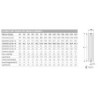 RADIATORE ARDESIA DA 7  EL. COLONNE 5 H.2056 INT.2000 ALL.2 LAT.1/2 BIANCO