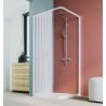BOX COLIBRI\' PLUS SIRIO  APERTURA LATERALE 80 - 100  BIANCO PLEX