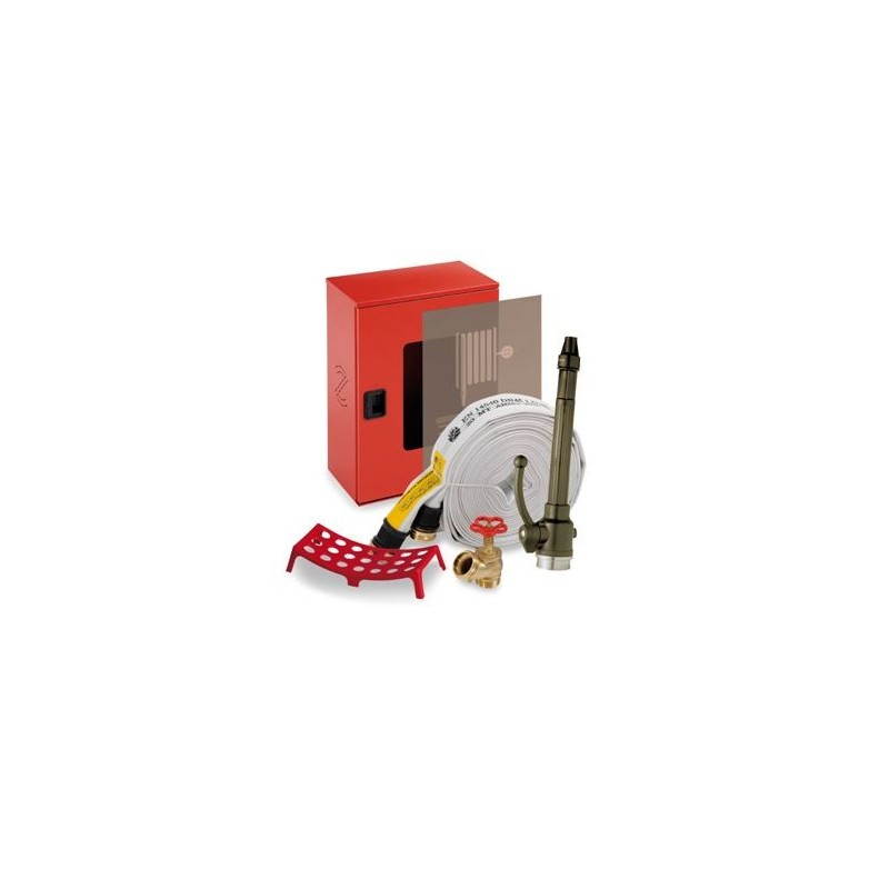 CASSETTA INTERNA/ESTERNA VERNICIATA COMPLETA DN.45 CUBASLIM CON IDRANTE 30 MT