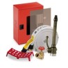 CASSETTA INTERNA/ESTERNA VERNICIATA COMPLETA DN.45 CUBASLIM CON IDRANTE 30 MT