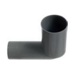 CURVA WC LISCIA D.09O PIOMBO