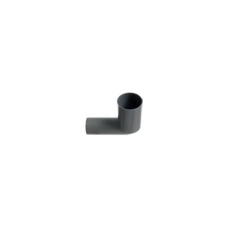 CURVA WC LISCIA D.09O PIOMBO