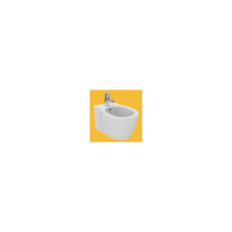 Bidet SOSPESO CONNECT per rubinetteria monoforo,con fissaggi nascosti IDEAL STANDARD