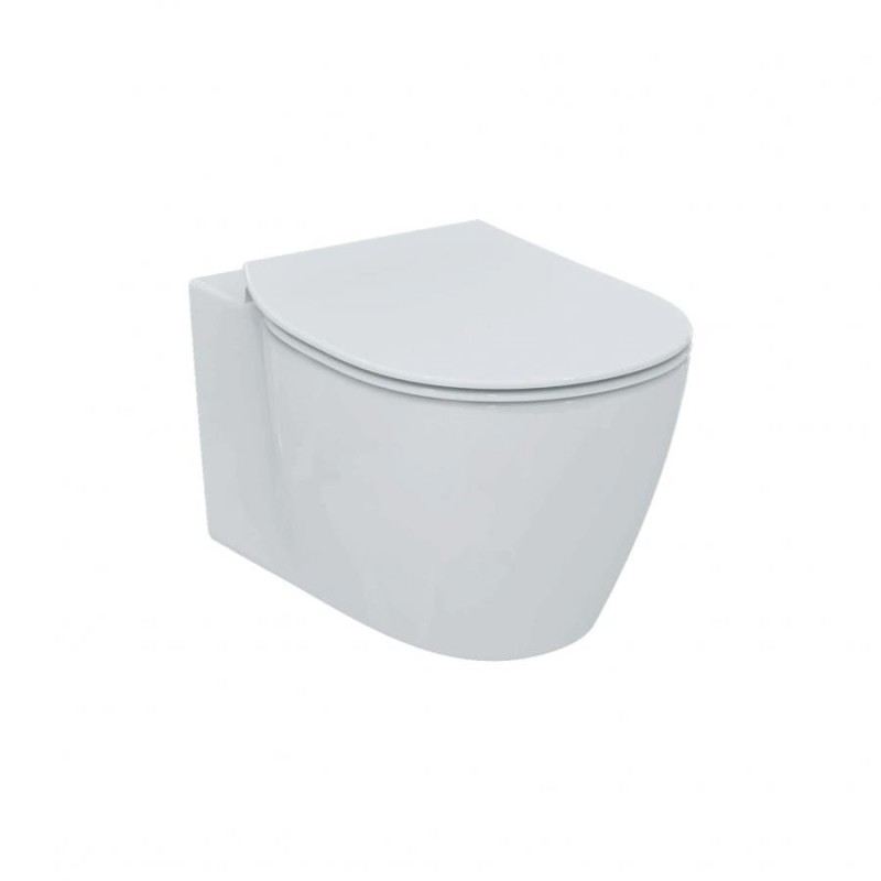 VASO sospeso CONNECT senza sedile con fissaggi nascosti IDEAL STANDARD