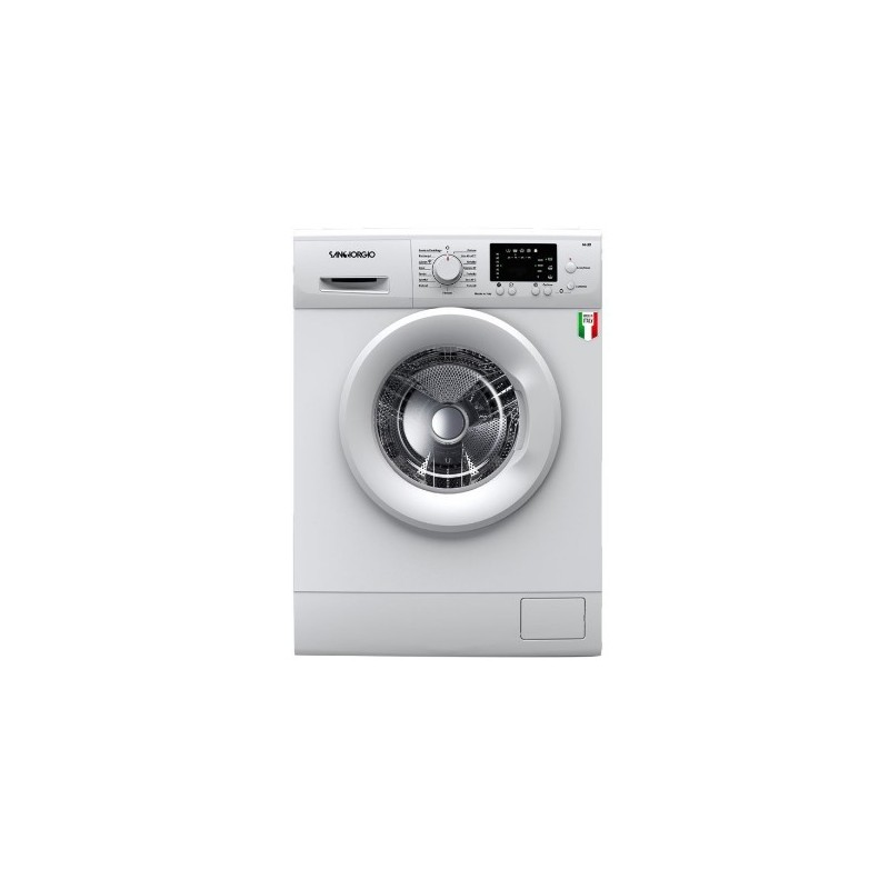 LAVATRICE LIBERA INSTALLAZIONE SAN GIORGIO SNELLE 5 KG  Classe C, 1000 giri, 18 programmi di lavaggio + 4 opzionicentrifuga, Reg