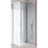 BOX  AMERICA QUATTRO CM.67-71/87-91 ANG 4ANT BIANCO  CRISTALLO STAMPATO