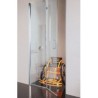 BOX ALTER PARETE  SOFFIETTO CROMO 73/76 CRISTALLO TRASPARENTE  SAMO