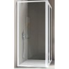 BOX AMERICA   PARETE FISSA 68/76 CROMO SAMO CRISTALLO TRASPARENTE