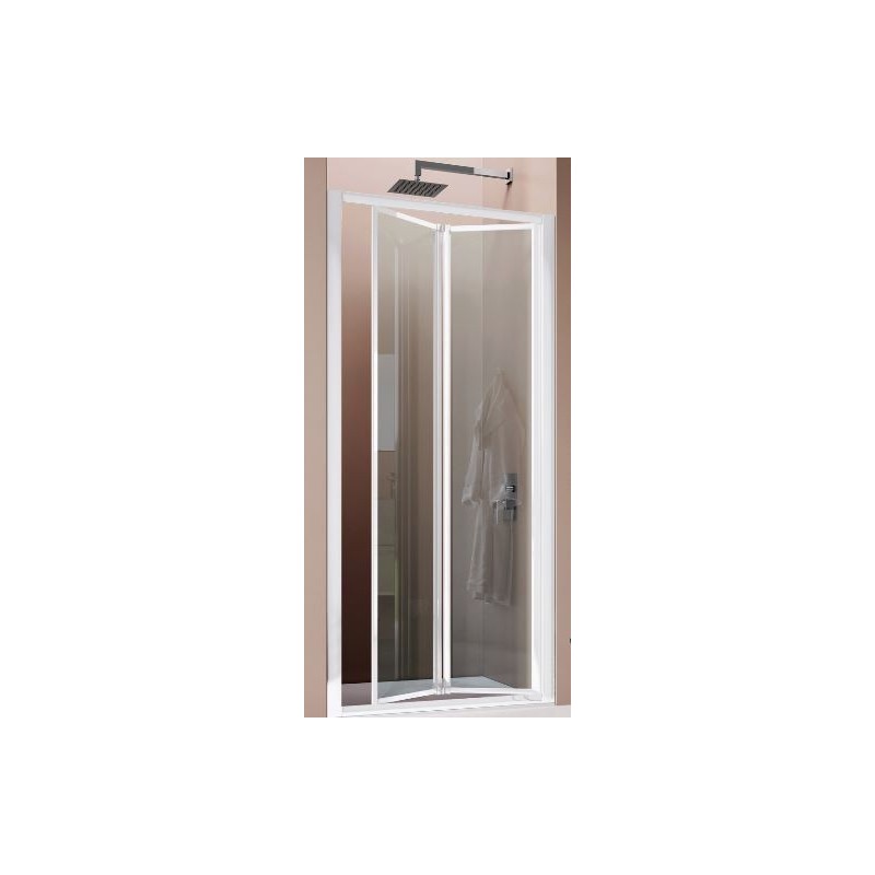 BOX AMERICA QUATTRO  PORTA  SOF.96/104 CROMO CRISTALLO TRASPARENTE  SAMO