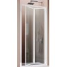 BOX AMERICA QUATTRO  PORTA  SOF.96/104 CROMO CRISTALLO TRASPARENTE  SAMO