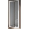 BOX AMERICA QUATTRO  PORTA SALOON 96/104 BIANCO OPACO CRISTALLO STAMPATO  SAMO