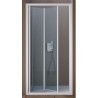 BOX AMERICA QUATTRO  PORTA SOF.66/74 CROMO CRISTALLO TRASPARENTE  SAMO