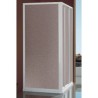 BOX CIAO PARETE FISSA CROMO  69-73 CRISTALLO STAMPATO SAMO B2671ULUST