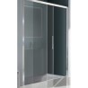 BOX EUROPA SP  PORTA SCORREVOLE A 2 ANTE SAMO 130/135  B7985 ULUTR CROMO CRISTALLO TRASPARENTE
