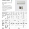 CONDIZIONATORE SENSIRA FTXF35E/RXF35E R 32 12000 UNITA' INTERNA ED ESTERNA DAIKIN