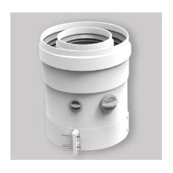 ATTACCO COAS.VERTICALE D60/100  FERROLI 010037X0 PER SCALD.GAS