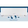 CONDIZIONATORE GREE UNITA\' INTERNA ED ESTERNA CLIVIA WHITE 18000 BTU GAS R32 GREE10199/10200 5 ANNI GARANZIA